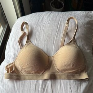 Hanes Soft Beige Bra